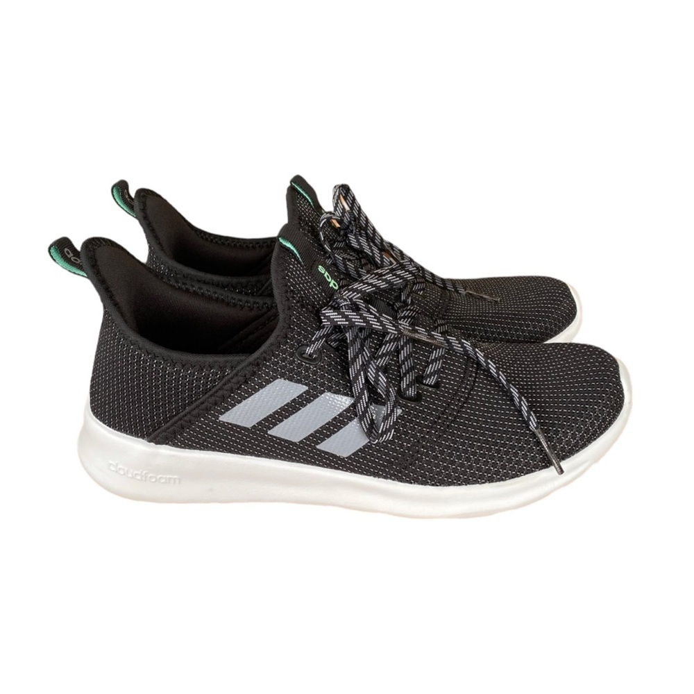 Adidas Women’s Cloudfoam Pure Athletic Running Shoes Black/Grey Size 7.5